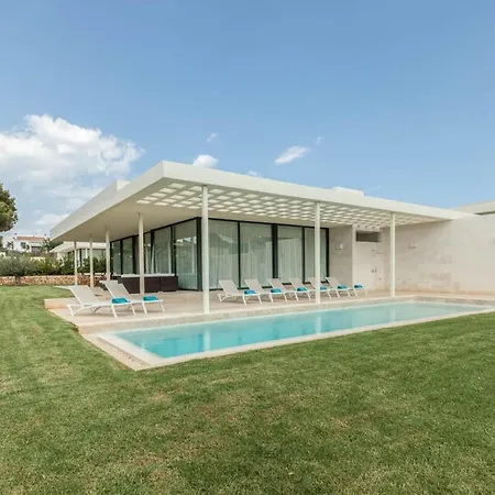 Villa Binibequer Vell Sleeps 8 With Pool Air Con And Wifi *